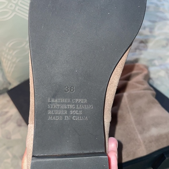 NWT Anthropologie SILENT D WINGLET Boot Taupe - Picture 14 of 14